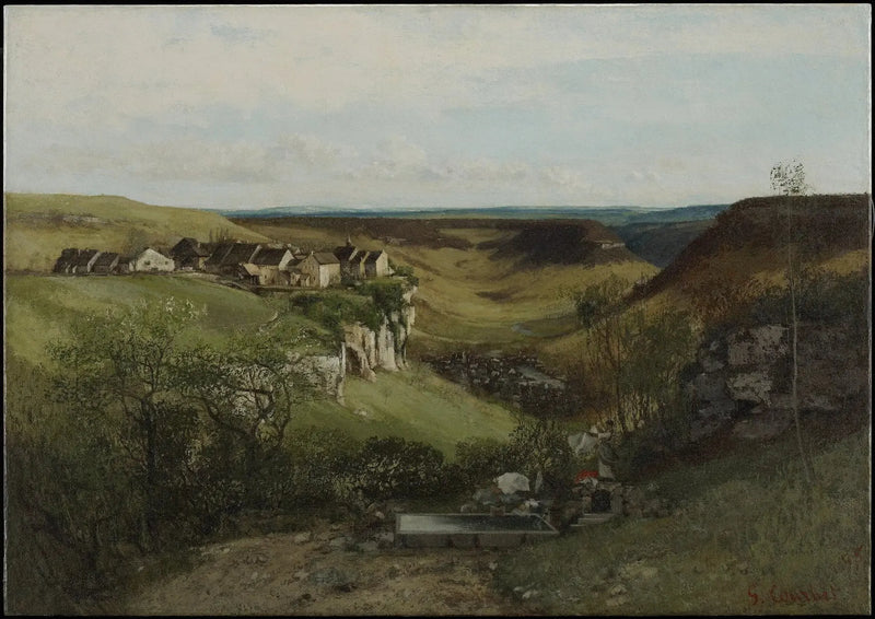 ऑर्नान का किला - Gustave Courbet