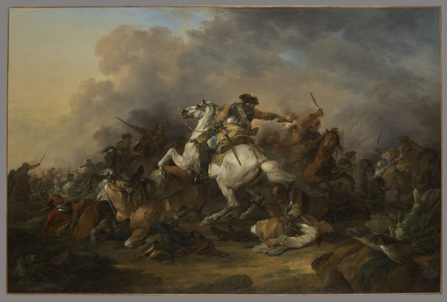 Choc de cavalerie - François-Joseph Casanova