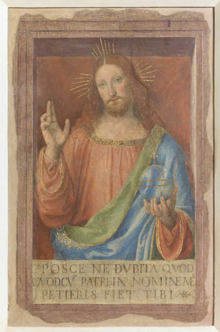 Le Christ bénissant, Sauveur du Monde - Bernardino Luini