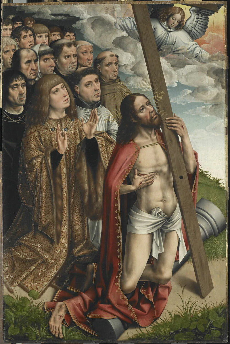Le Christ médiateur avec Philippe le Beau - Colijn de Coter