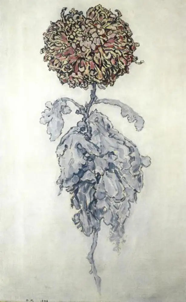 क्रिसैंथेमम - पीट मॉंड्रियन