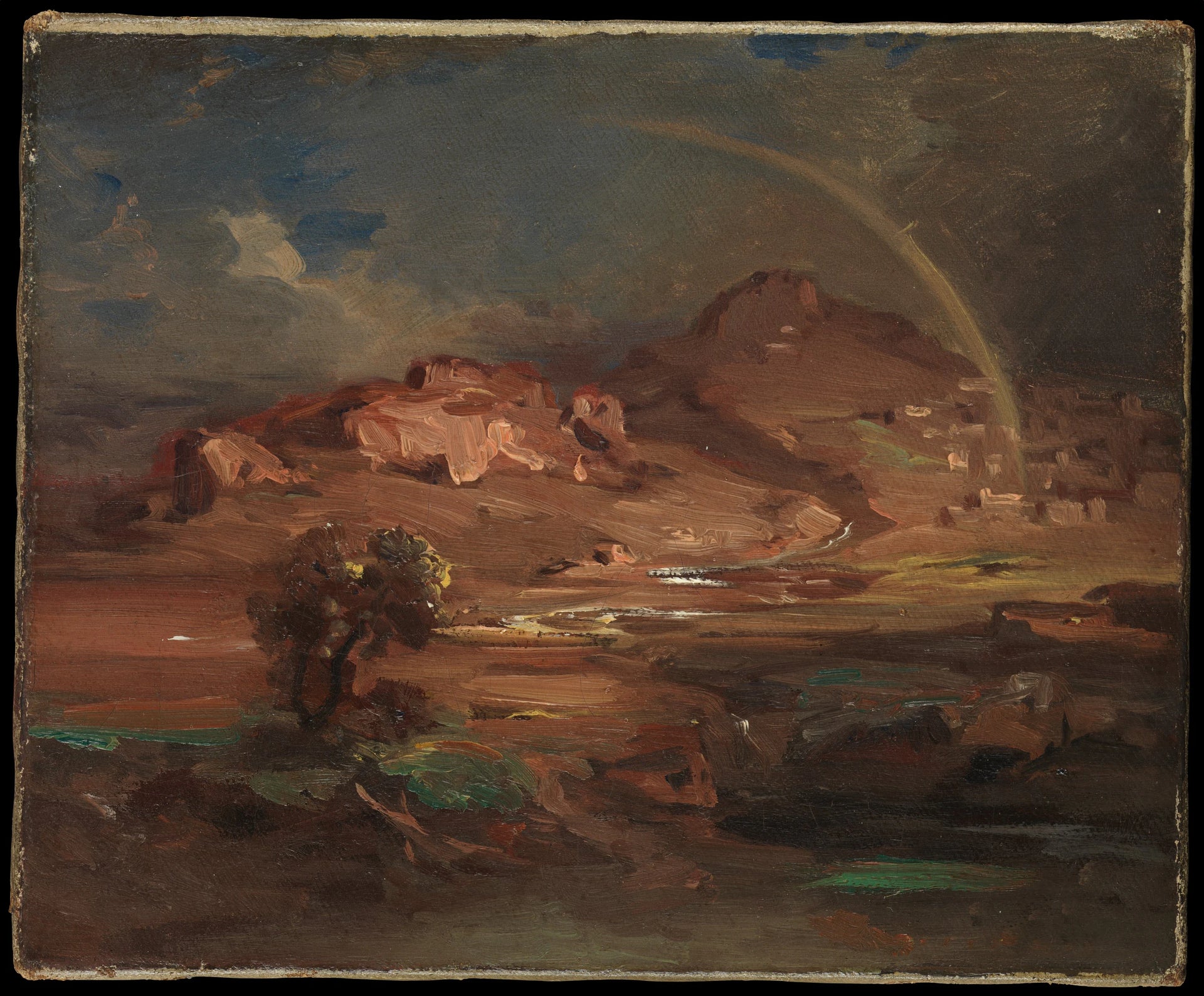 Le cimetière de Pronoia près de Nauplie - Carl Rottmann