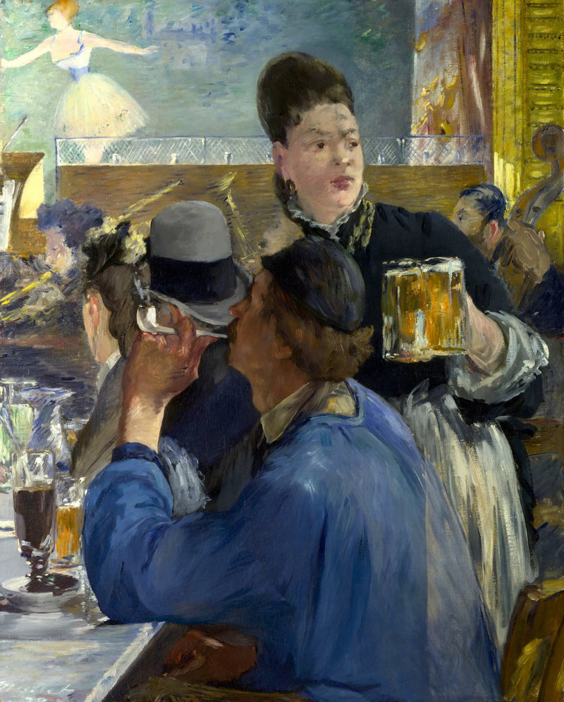 कॉफी-कॉन्सर्ट का कोना - Édouard Manet