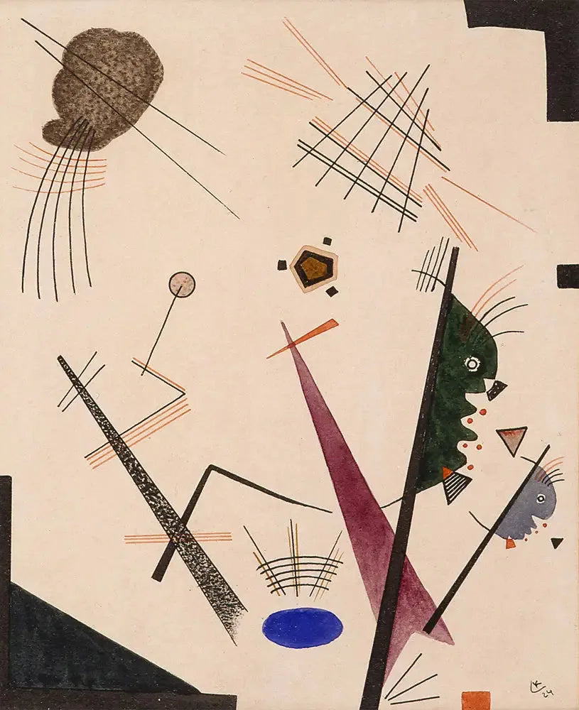 रचना (1924) - वासिली कंदिंस्की