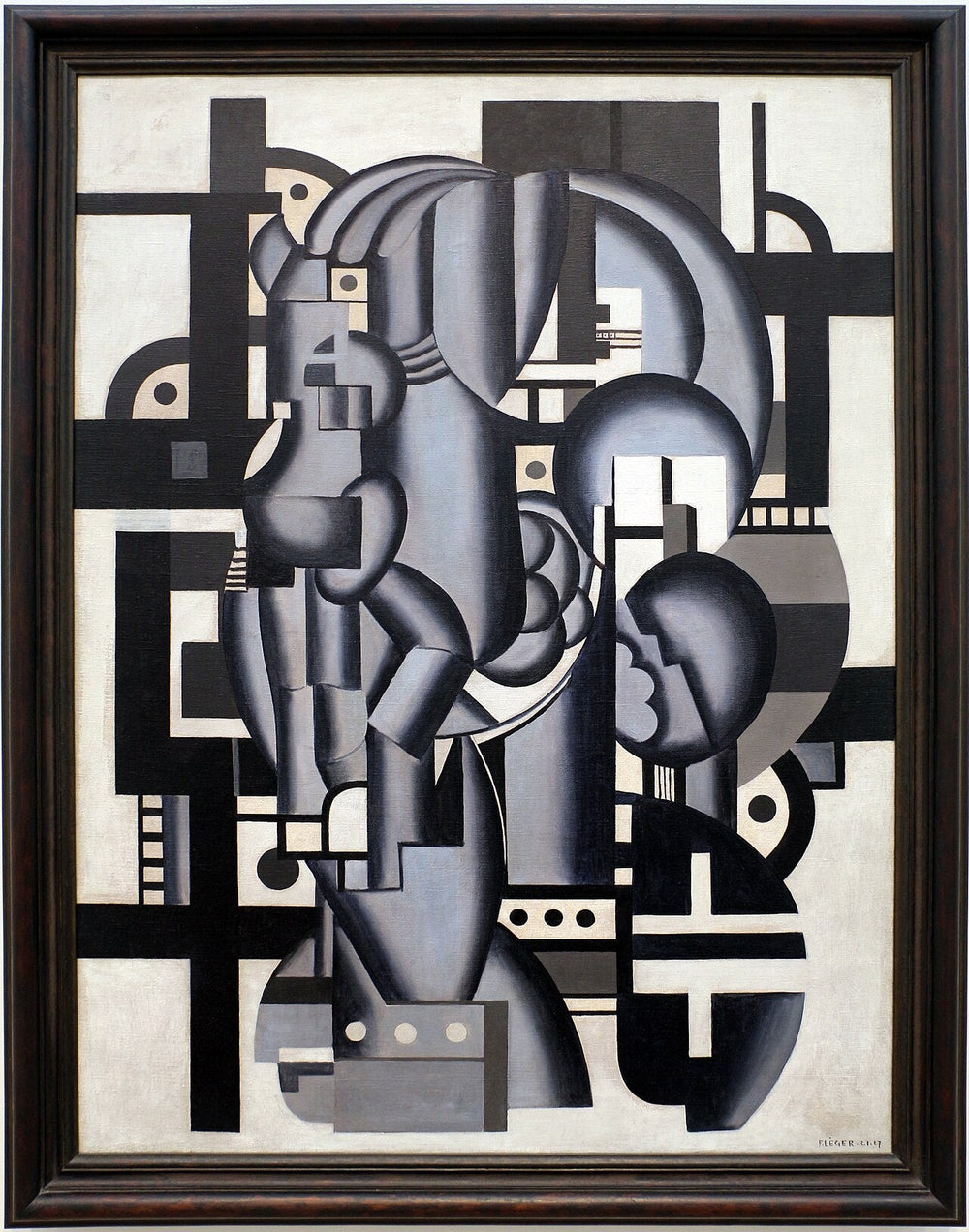 Composition en bleu - Fernand Léger image 1 tableau peint à l’huile sur toile