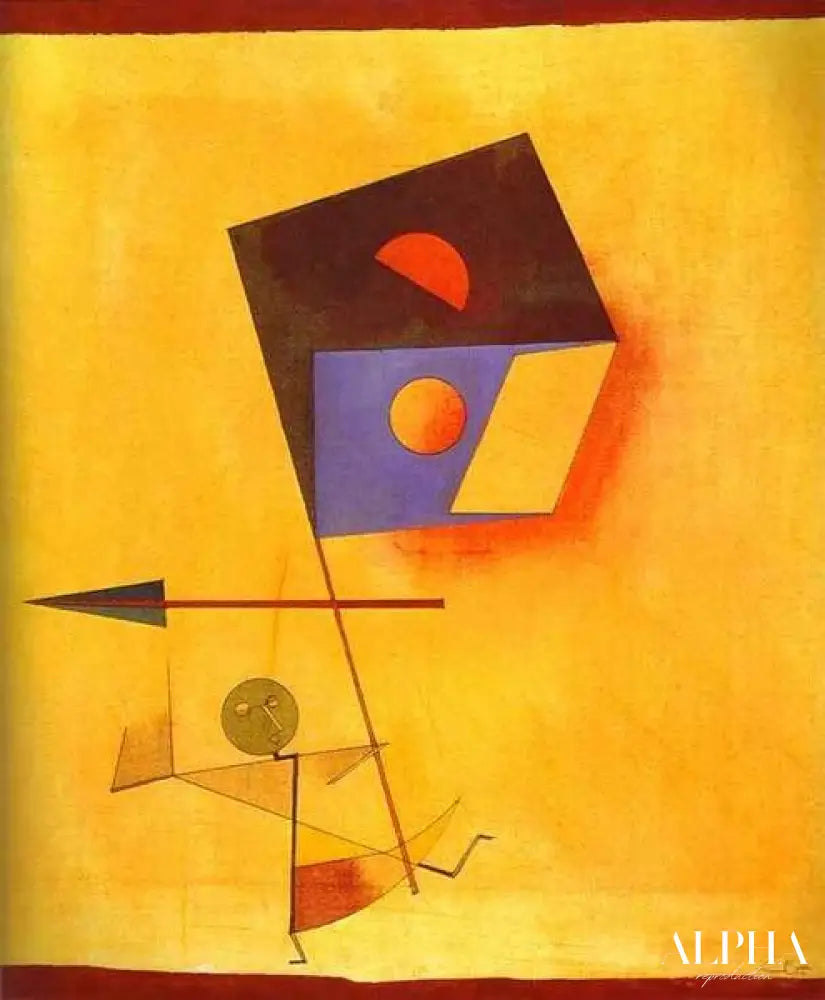 Conquérant - Paul Klee - Reproductions de tableaux et peintures haut de gamme