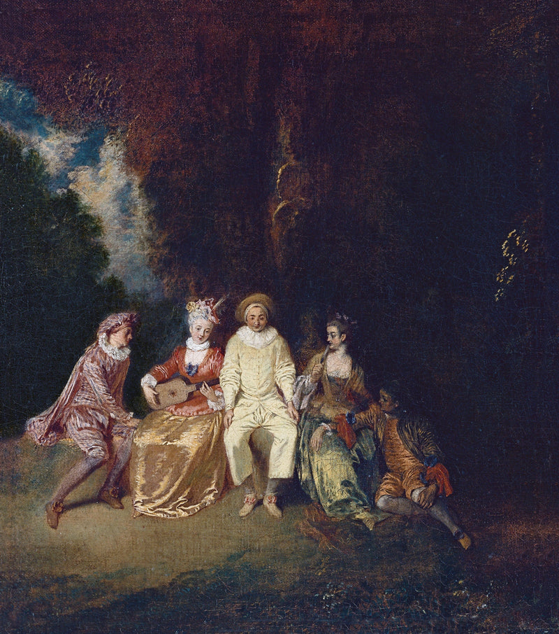 कंटेन्यू पिएरो - Antoine Watteau