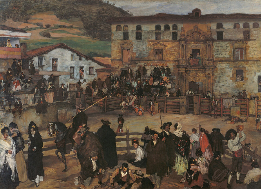 Corrida à Eibar - Ignacio Zuloaga