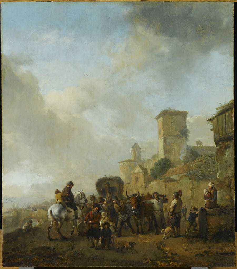 Le Cortège du bœuf gras - Philips Wouwerman