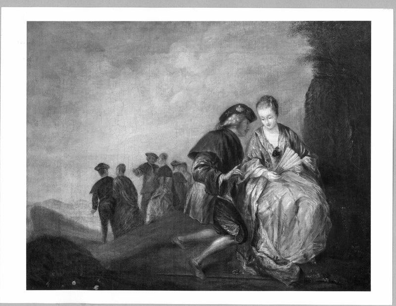 प्रेमी युगल - Antoine Watteau