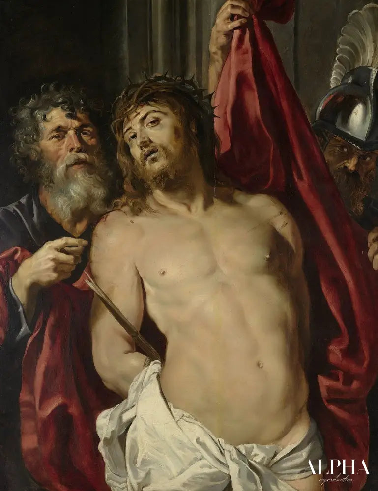 Couronne d'épines (Ecce Homo) - Peter Paul Rubens - Reproductions de tableaux et peintures haut de gamme