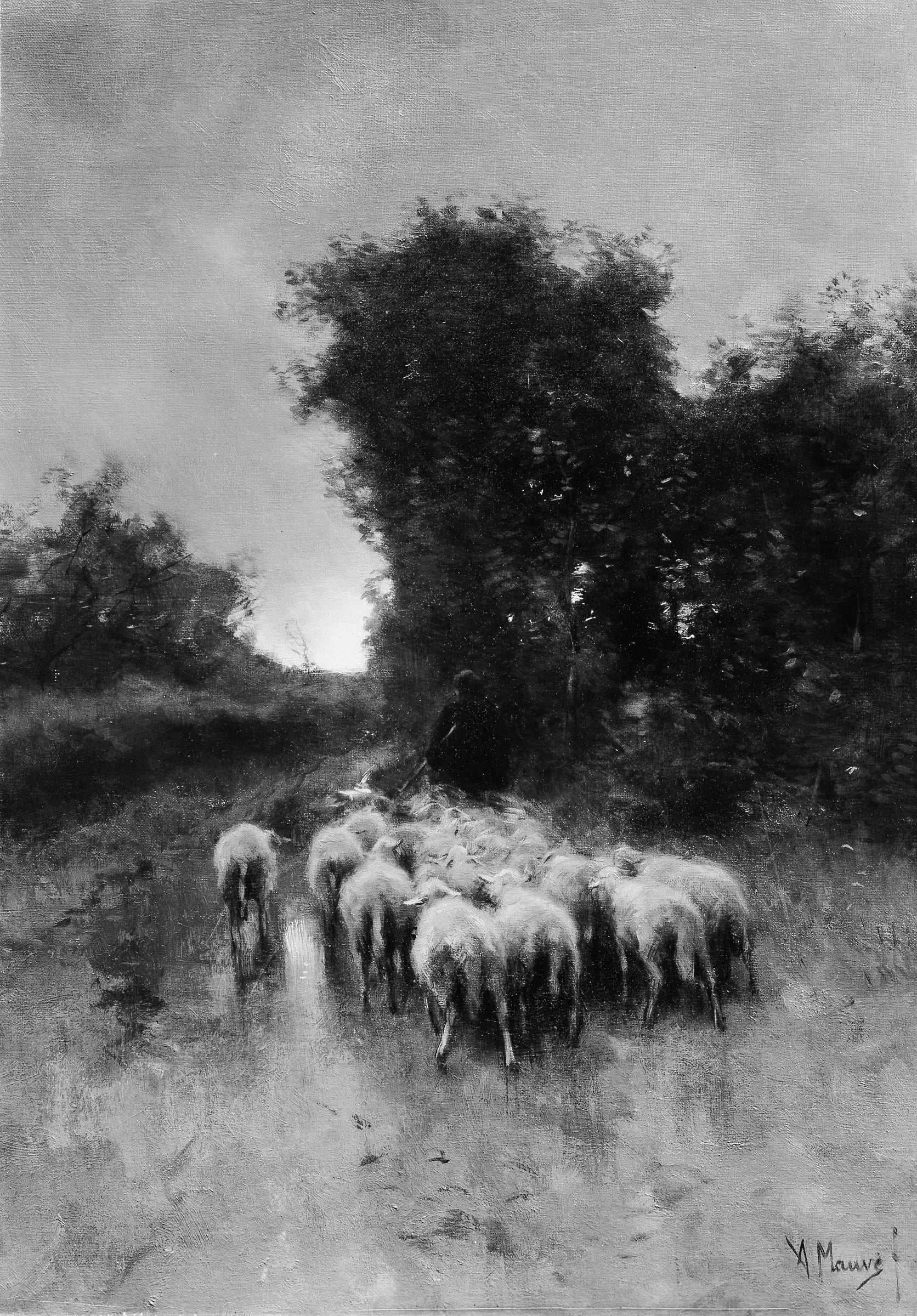 Crépuscule - Anton Mauve