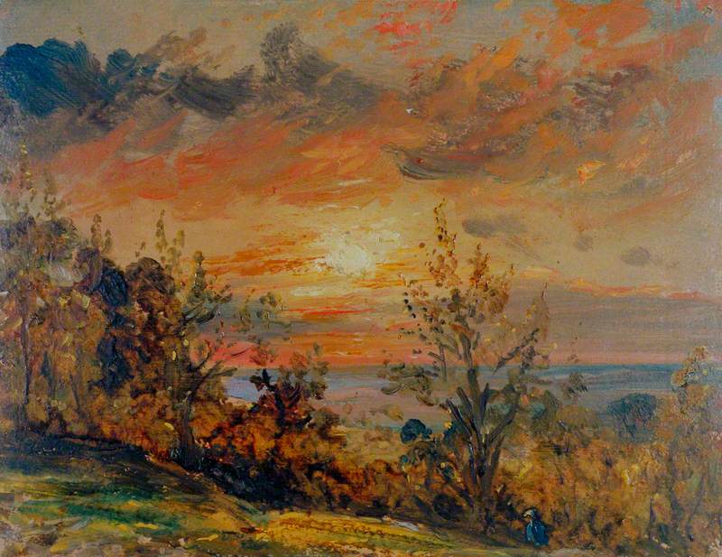 Croquis à Hampstead le soir - John Constable - Alpha Reproduction