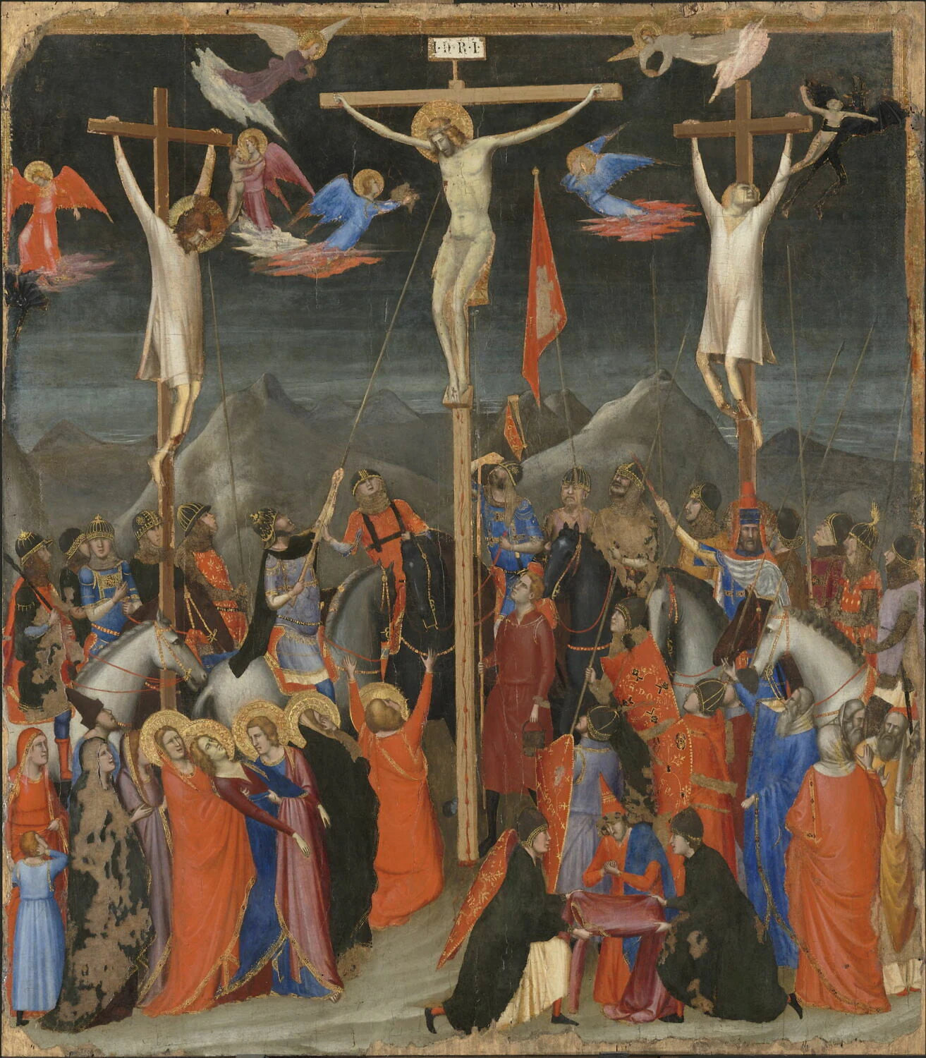 La Crucifixion - Giotto di Bondone
