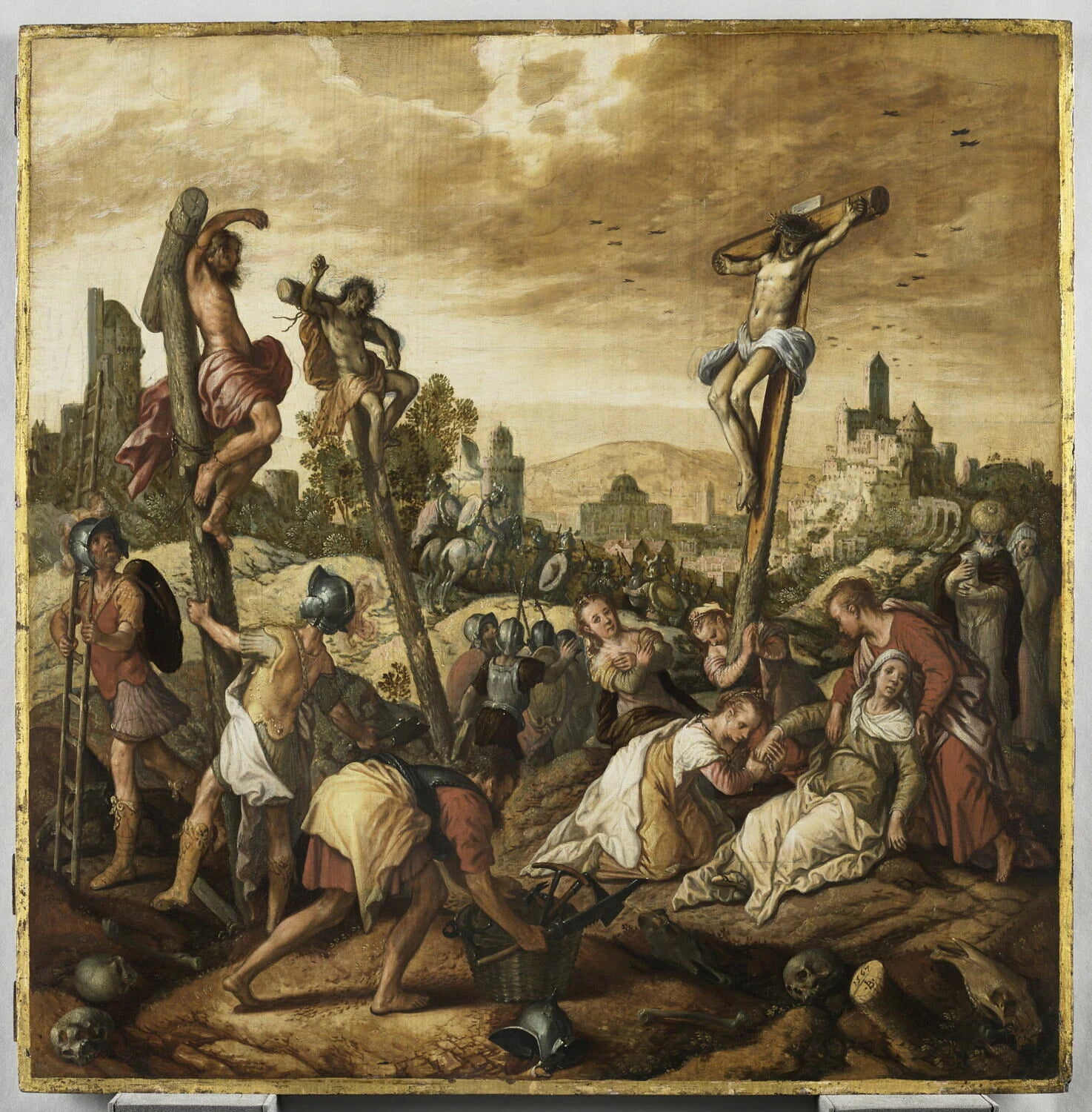 La Crucifixion - Joachim Beuckelaer
