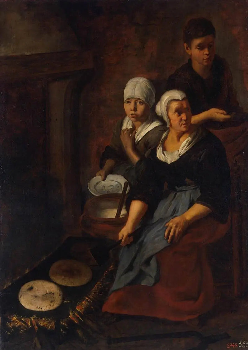 तवे पर रोटी बनाने की विधि - बारटोलोमे़ Esteban Murillo