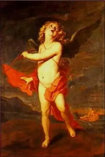 Cupidon और Neptune - Antoine van Dyck