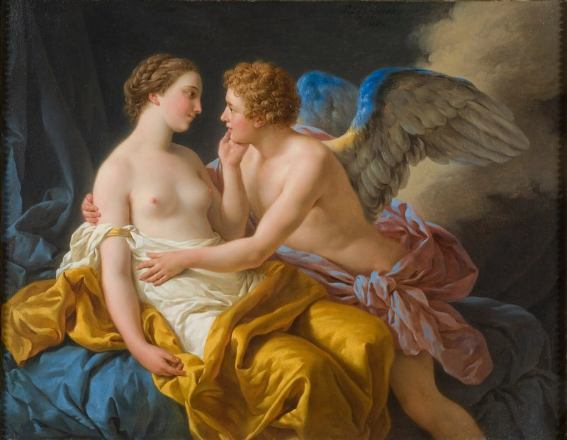 Cupidon और Psyché - लुई जीन फ्रांस्वा लाग्रेने