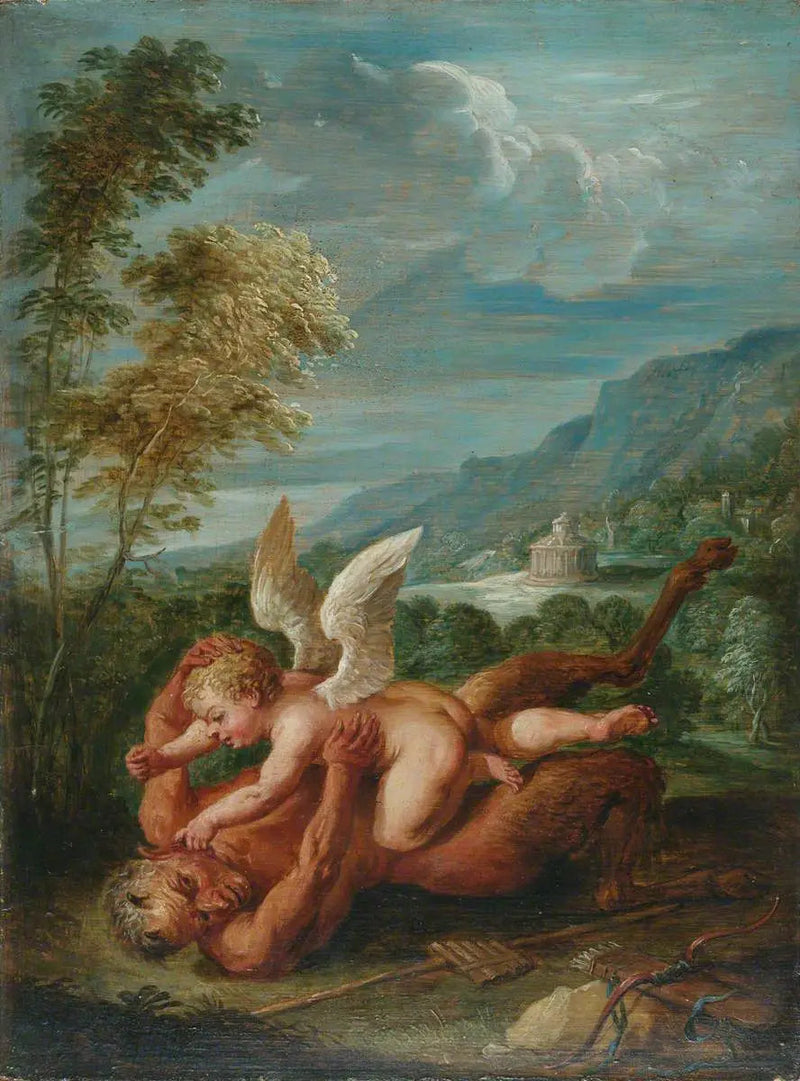 Cupidon विजेता पैन (आनिबल कैराक्की के अनुसार) - डेविड टेनियर्स द ज्यूने