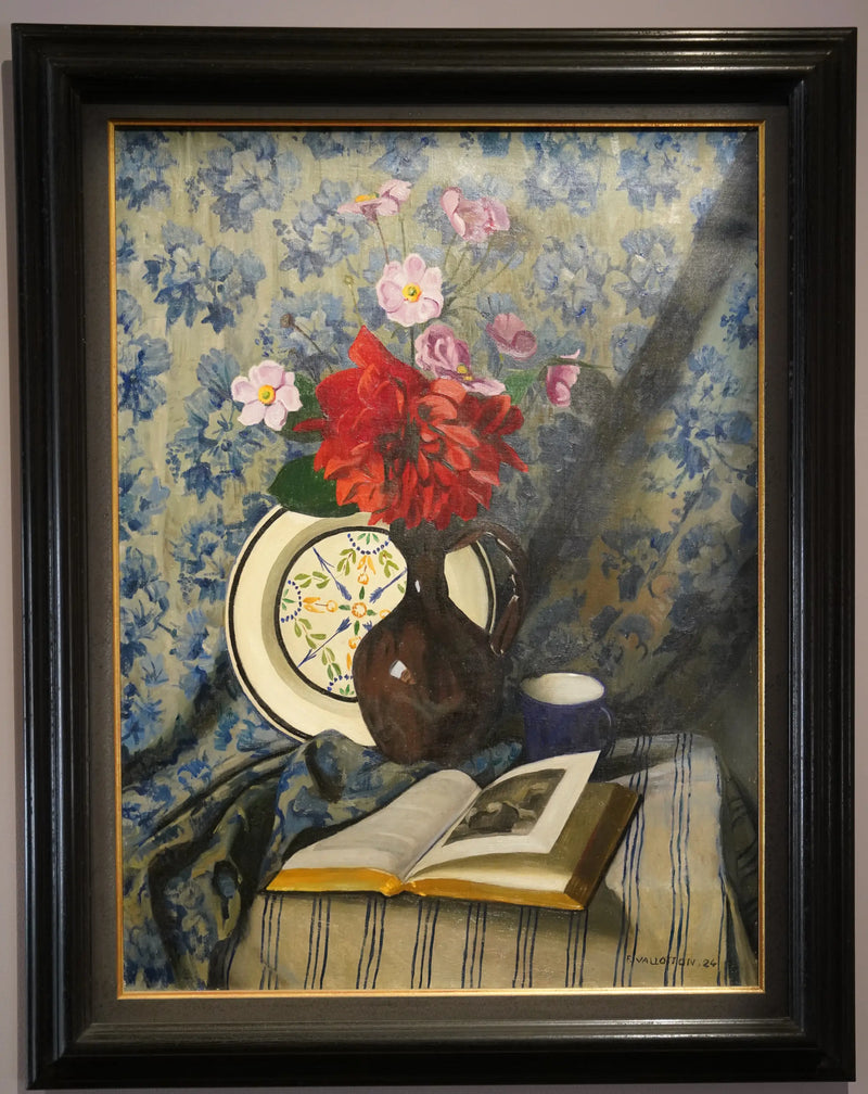 लाल डहलियाँ और खुली किताब - फेलिक्स वल्लोटन