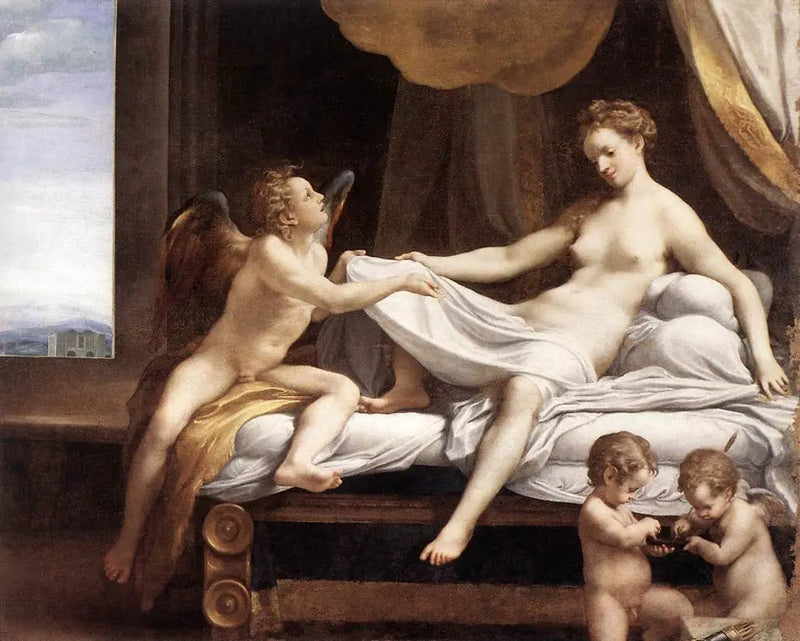 डैनाए - Antonio da Correggio