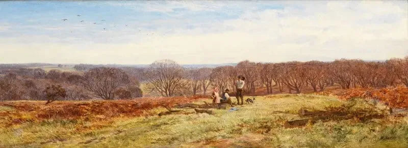 न्यू फॉरेस्ट, Hampshire में - Heywood Hardy
