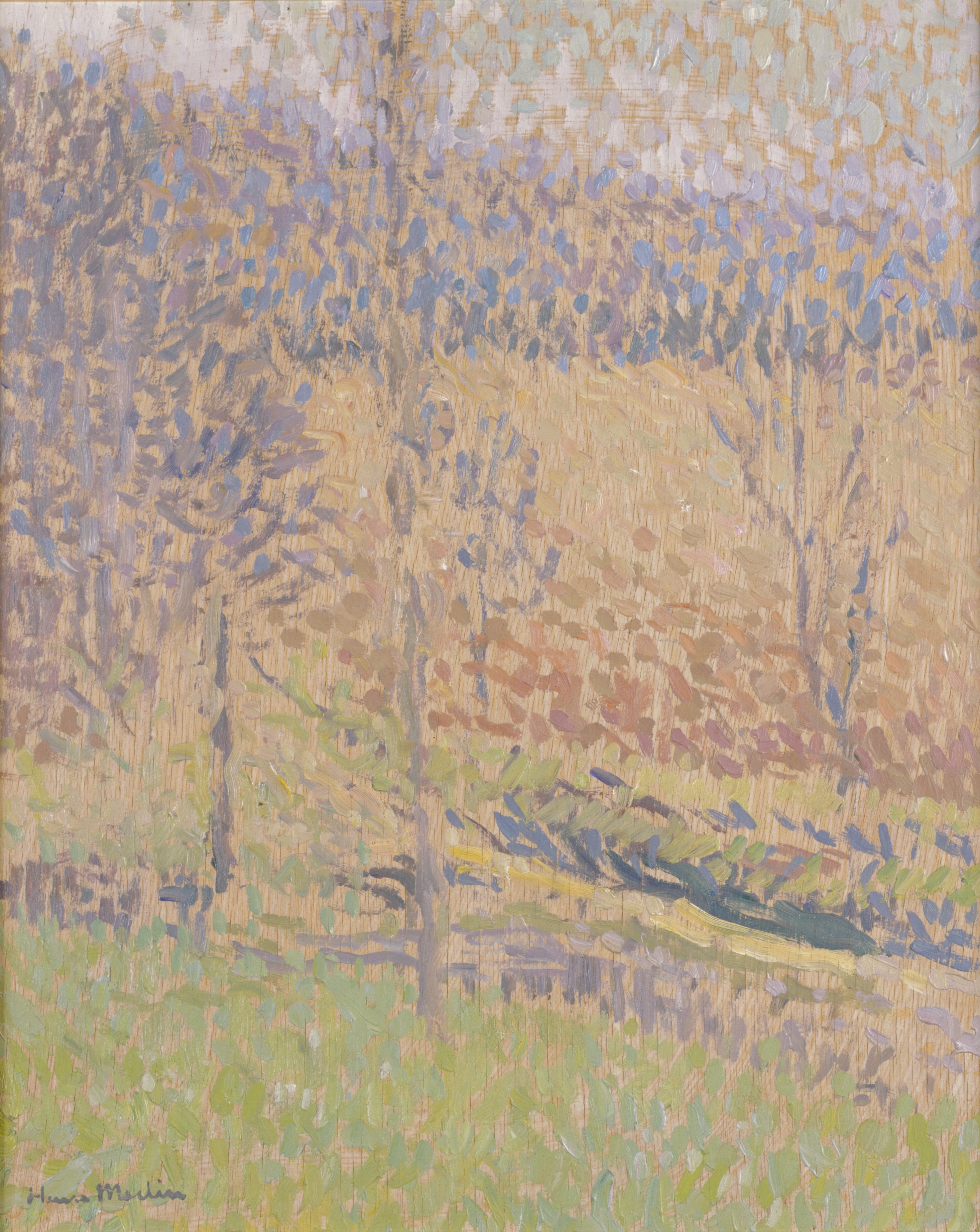 Dans le Brouillard - Henri-Jean Guillaume Martin image 1 copie de tableau peinte à la main