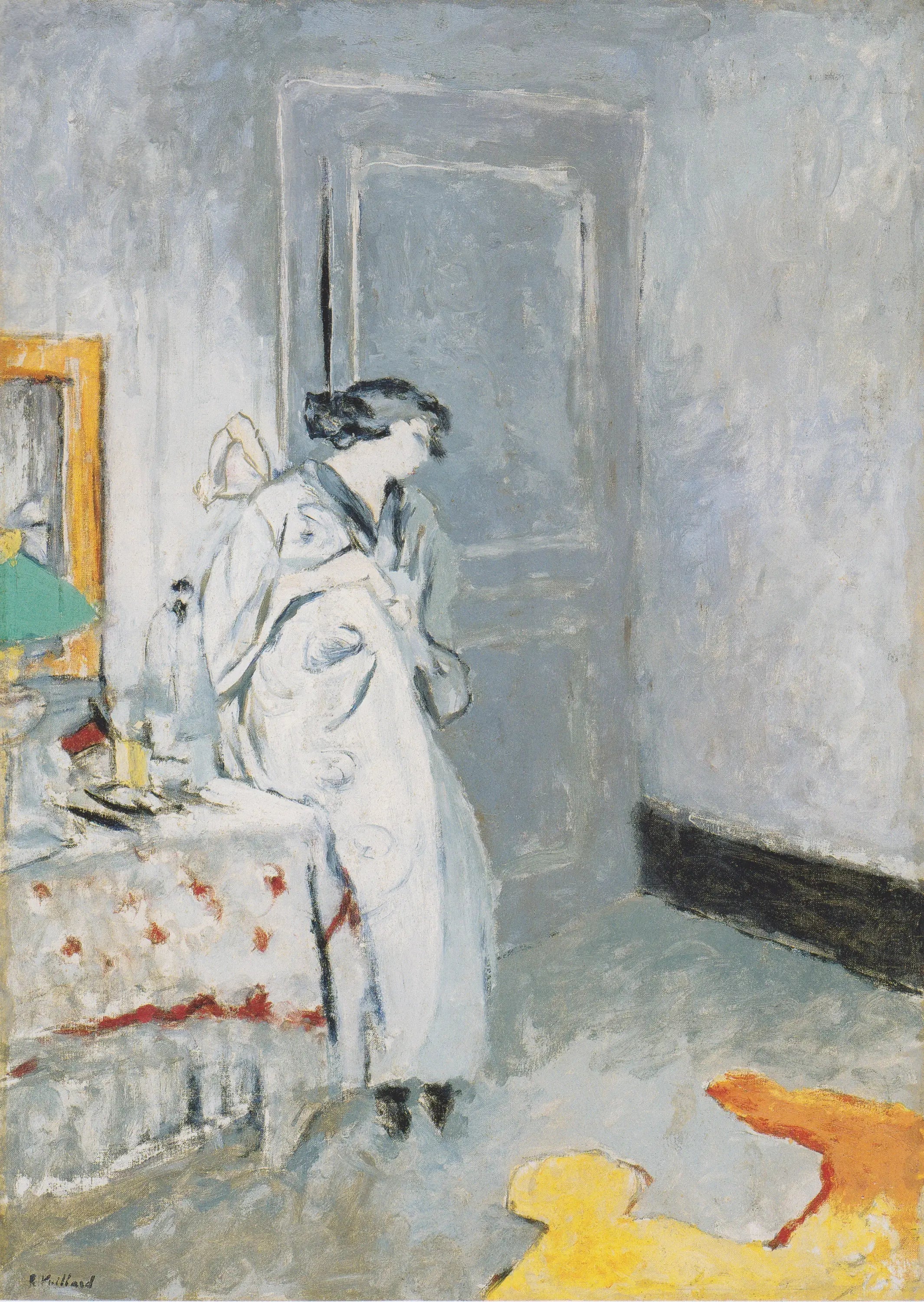 Das blaue Zimmer - Édouard Vuillard image 1 copie peinte à la main à l’huile