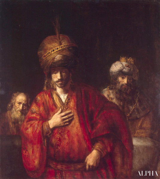 David et Urie - Rembrandt van Rijn - Reproductions de tableaux et peintures haut de gamme