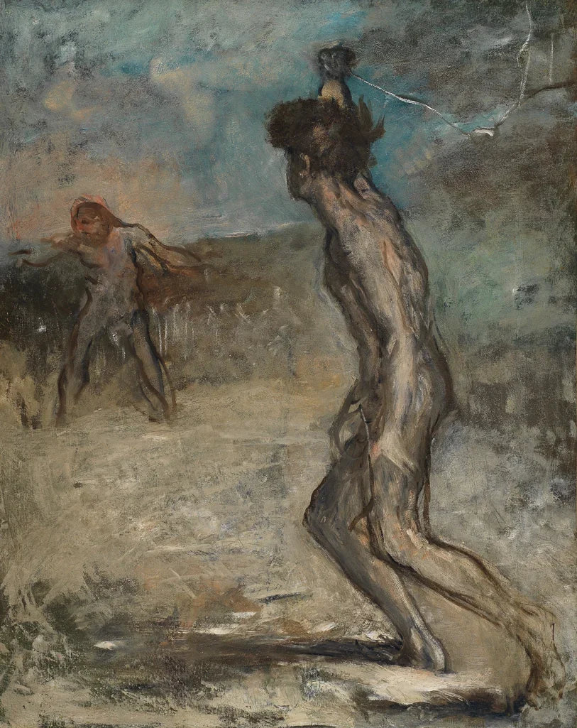 डेविड और गोलियाथ - एdgार डिगास