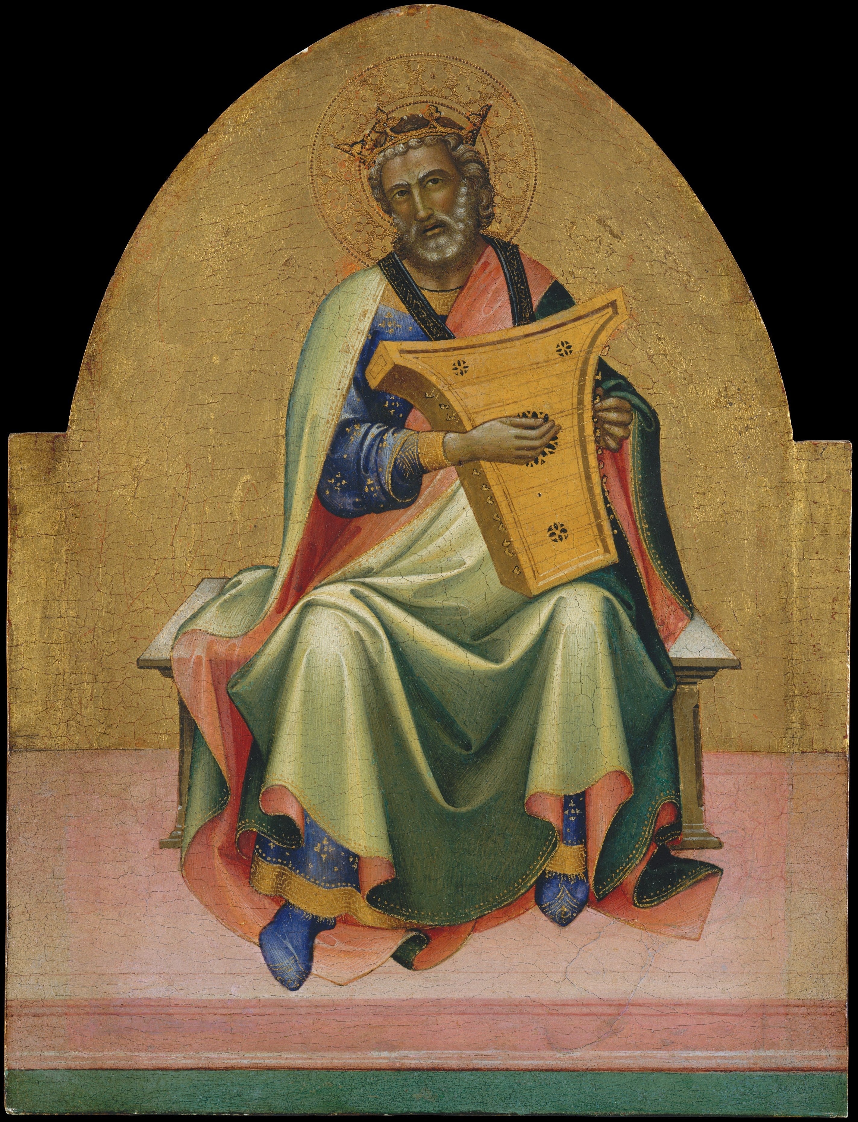 David - Lorenzo Monaco image 1 reproduction de peinture à l’huile