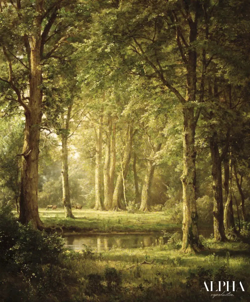 Début de l'été - William Trost Richards - Reproductions de tableaux et peintures haut de gamme