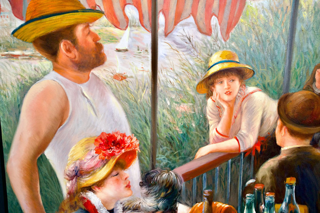 Déjeuner des Canotiers (Renoir) - Alpha Reproduction | 160 x 120 cm Reproductions de tableaux à la peinture à l’huile