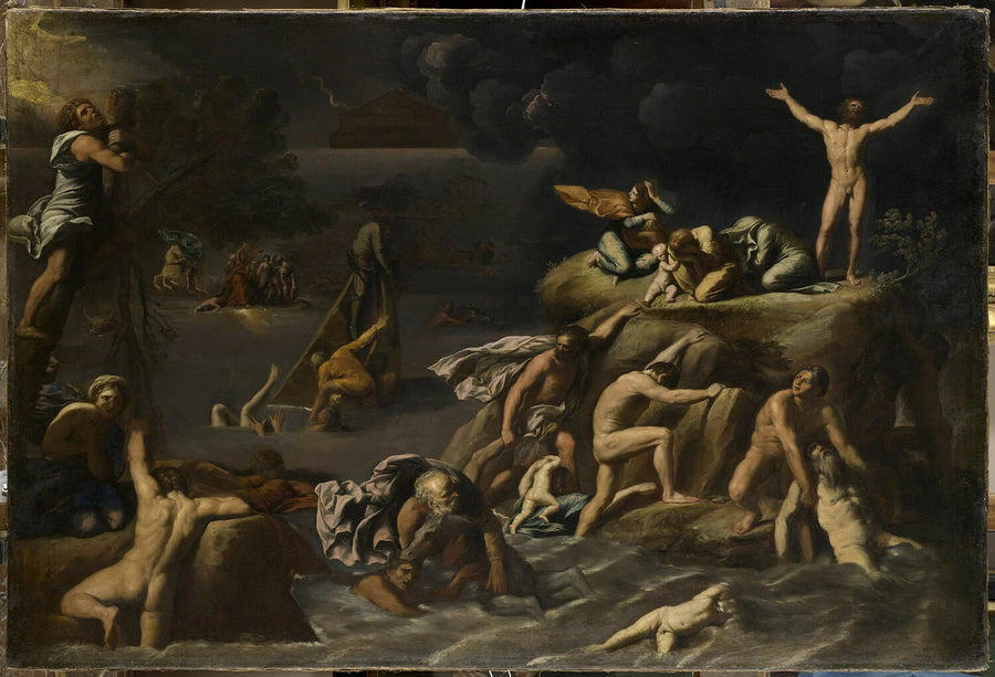 Le Déluge - Carrache, Antoine (Carracci, Antonio)