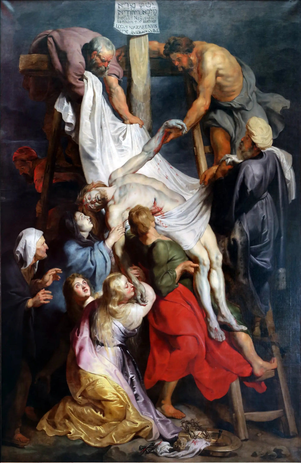 Descente de croix - Peter Paul Rubens image 1 tableau peint à l’huile sur toile
