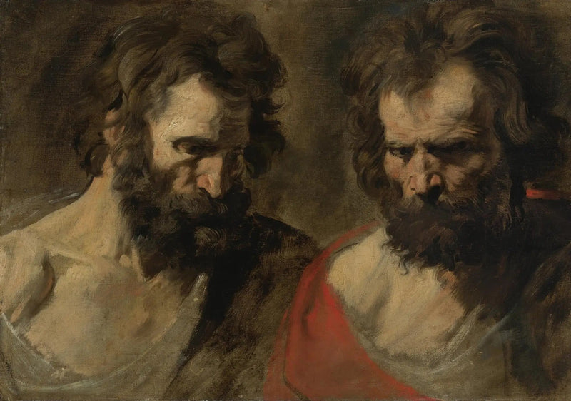 दो सिर - Antoine van Dyck