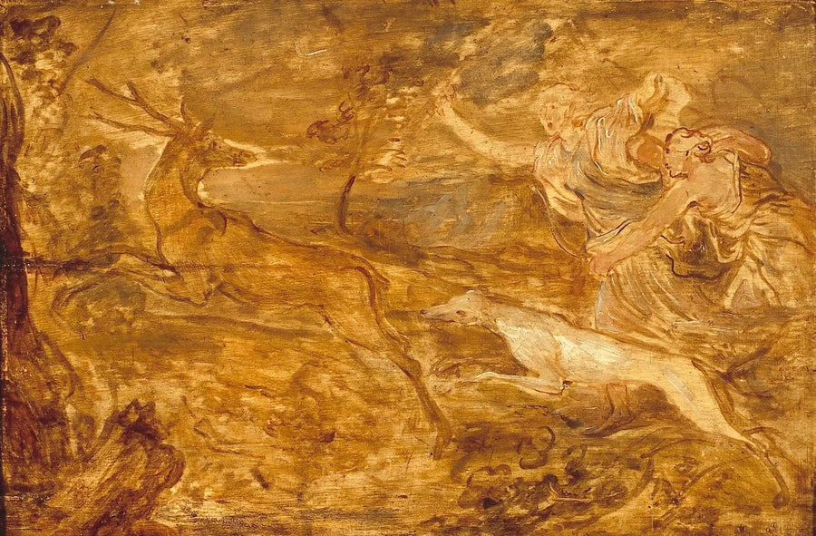 डायने à la chasse - Antoine van Dyck