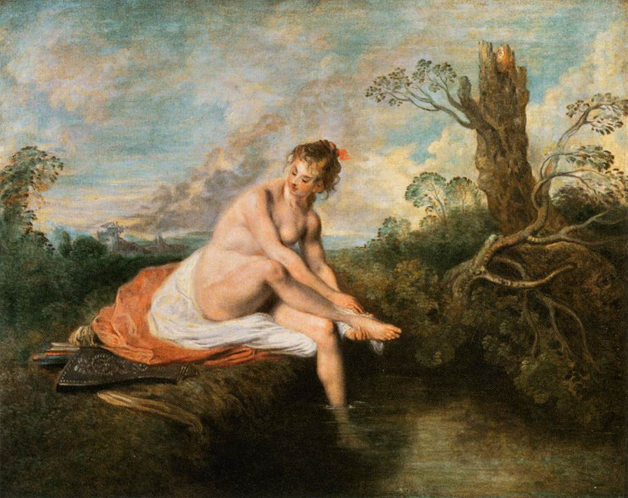 डायने ऑ बॉन - Antoine Watteau