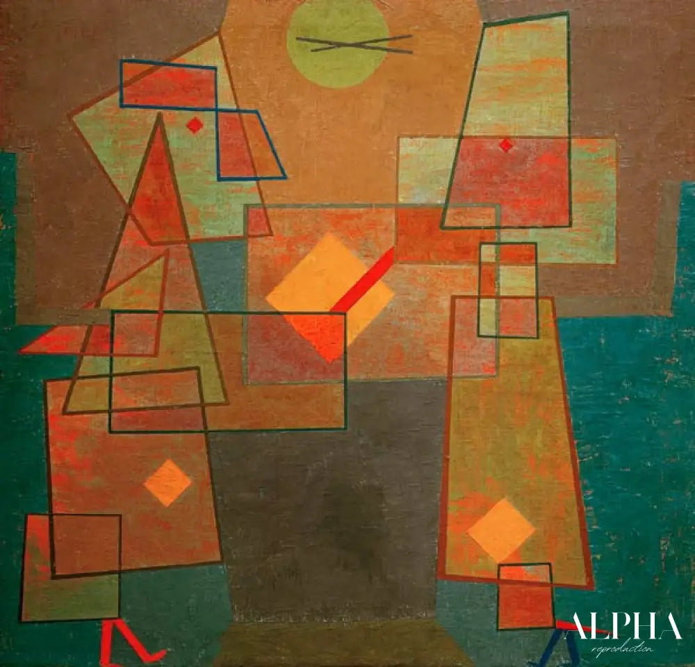 Dispute - Paul Klee - Reproductions de tableaux et peintures haut de gamme