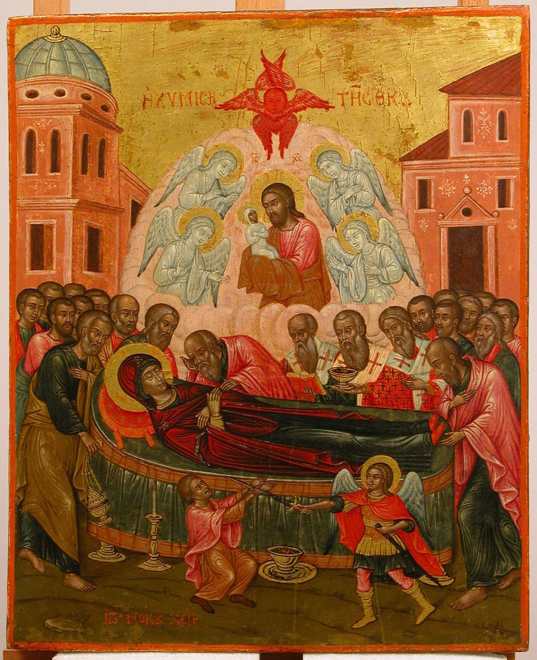The Dormition of the Virgin - Ioannes Mokos
