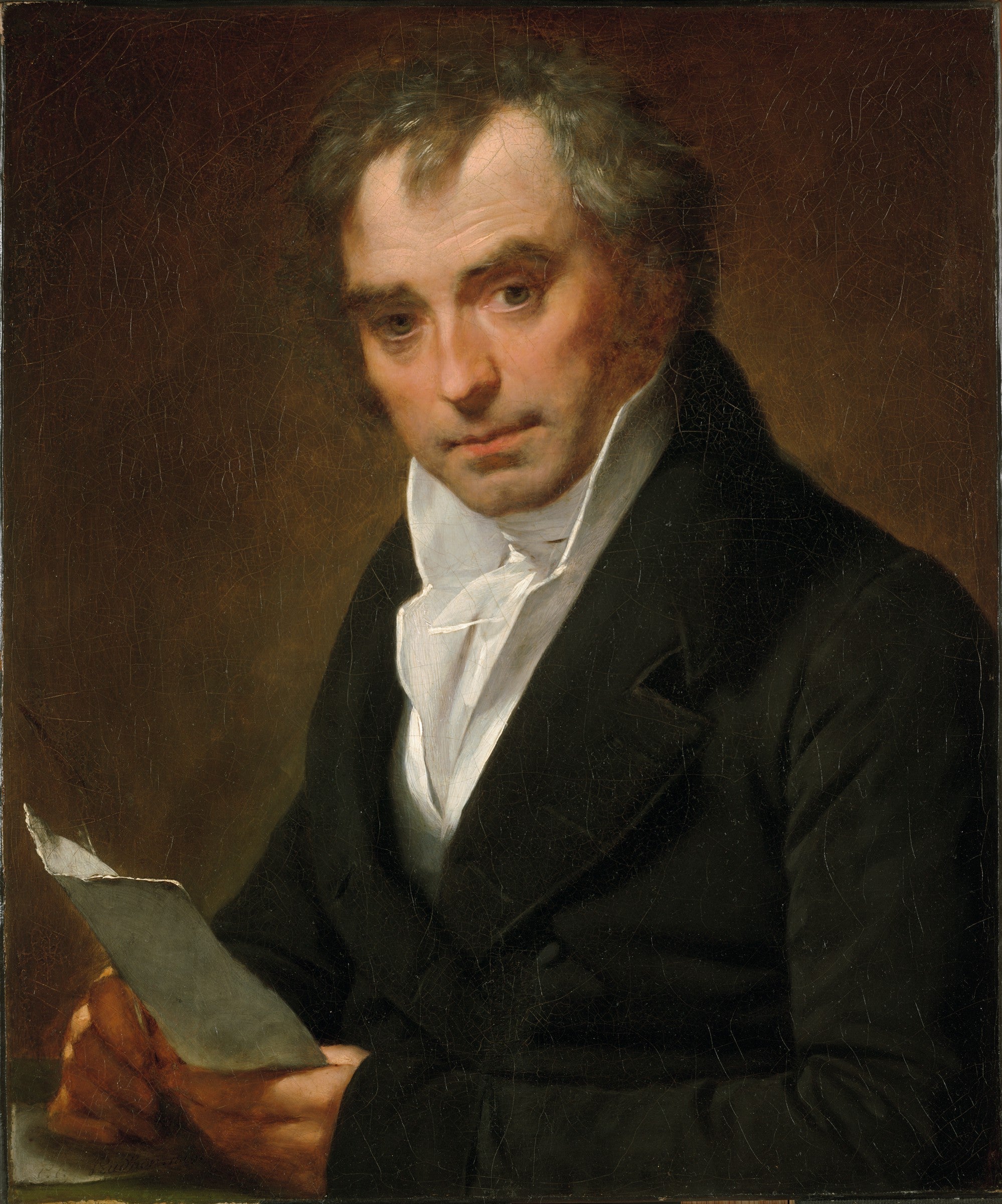Dr. Thomas Dagoumer (1762-1833/1835) - Pierre-Paul Prud'hon image 1 tableau peint à l’huile sur toile