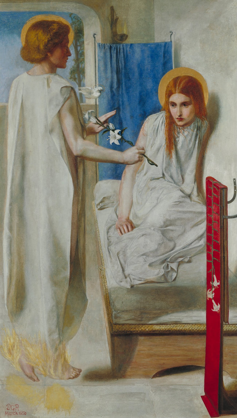 Ecce Ancilla Domini - डांटे गेब्रियल रोसेटी