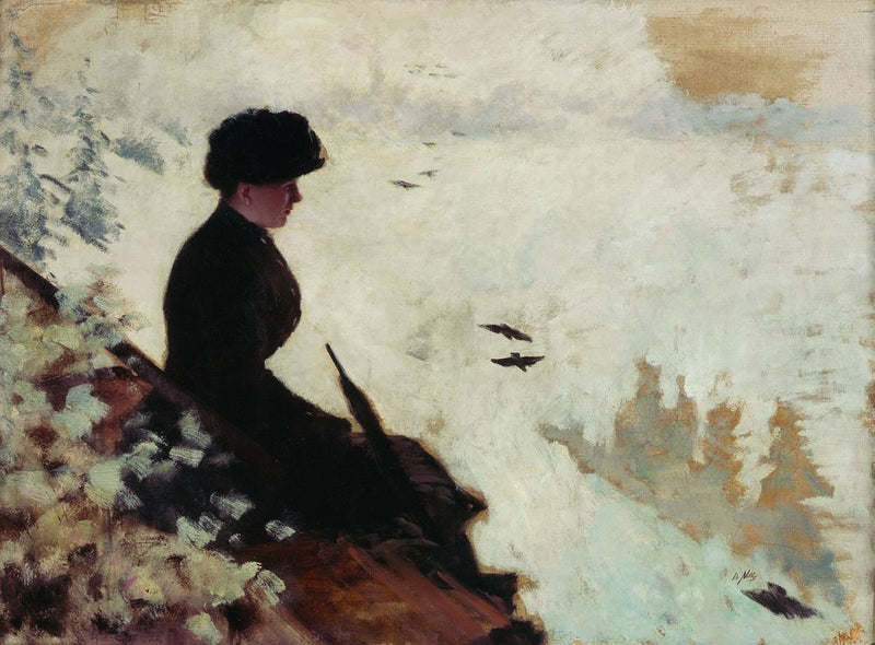 बर्फ़ का प्रभाव - Giuseppe De Nittis
