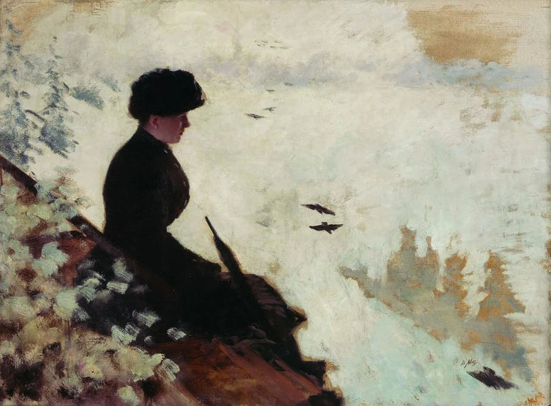 बर्फ़ का प्रभाव - Giuseppe De Nittis