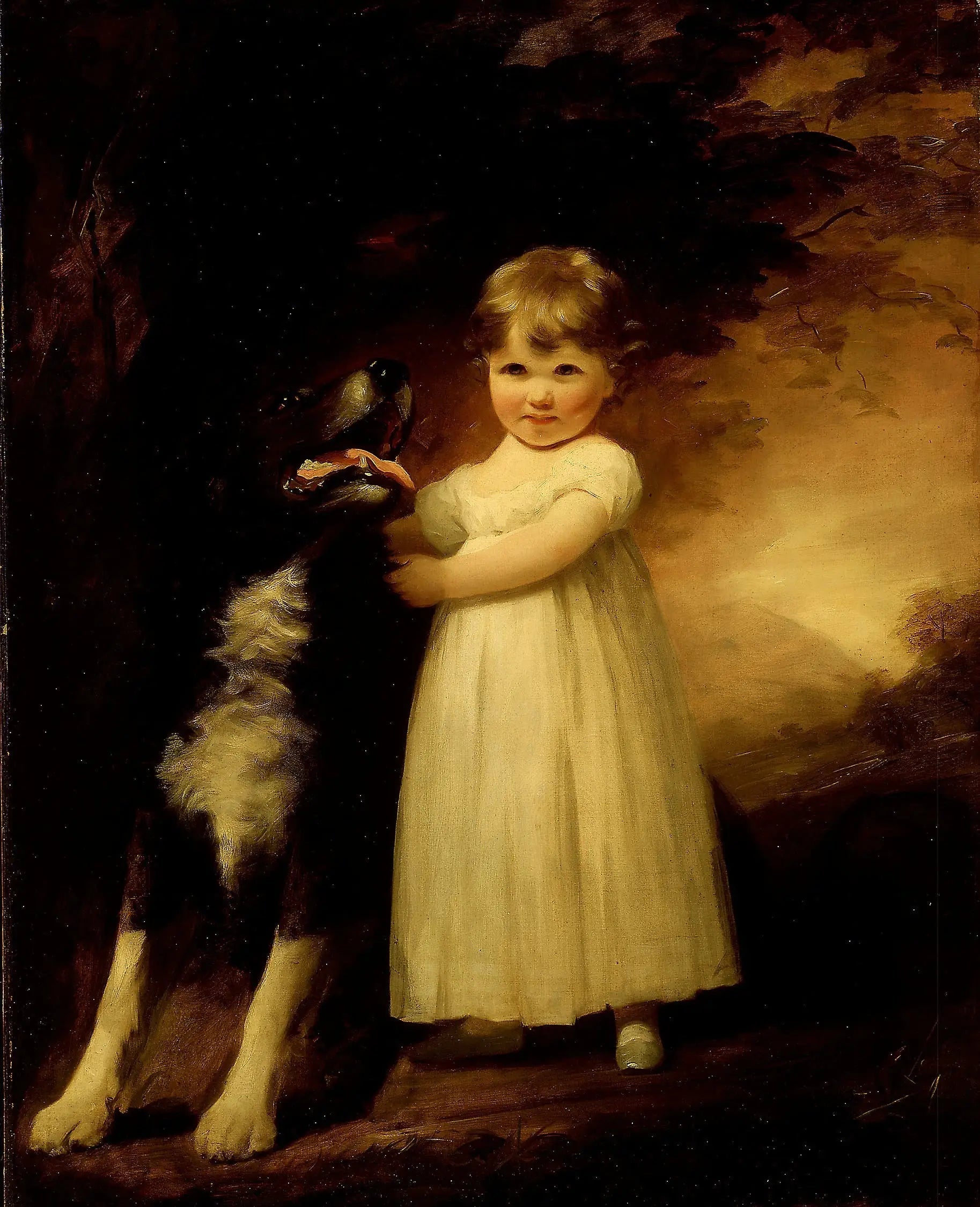 Eleanor Margaret Gibson-Carmichael - Henry Raeburn image 1 copie peinte à la main à l’huile