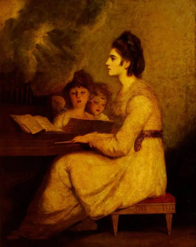एलिजाबेथ लिनली (1754–1792), Mme रिचर्ड ब्रिंसली शेरिडन में सेंट सेसील की भूमिका - जोशुआ रेनॉल्ड्स