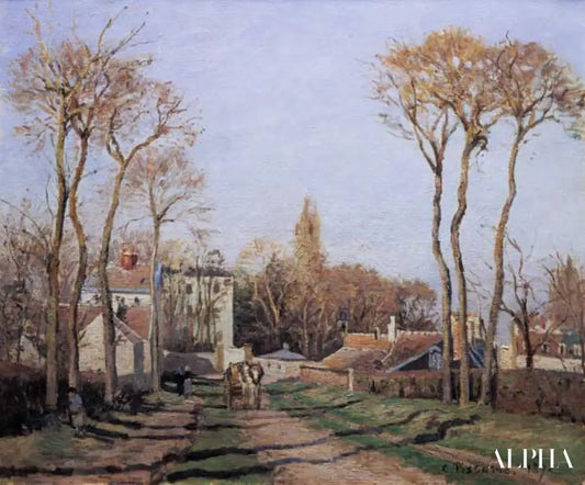 Entrée du village de Voisins - Edouard Manet - Reproductions de tableaux et peintures haut de gamme