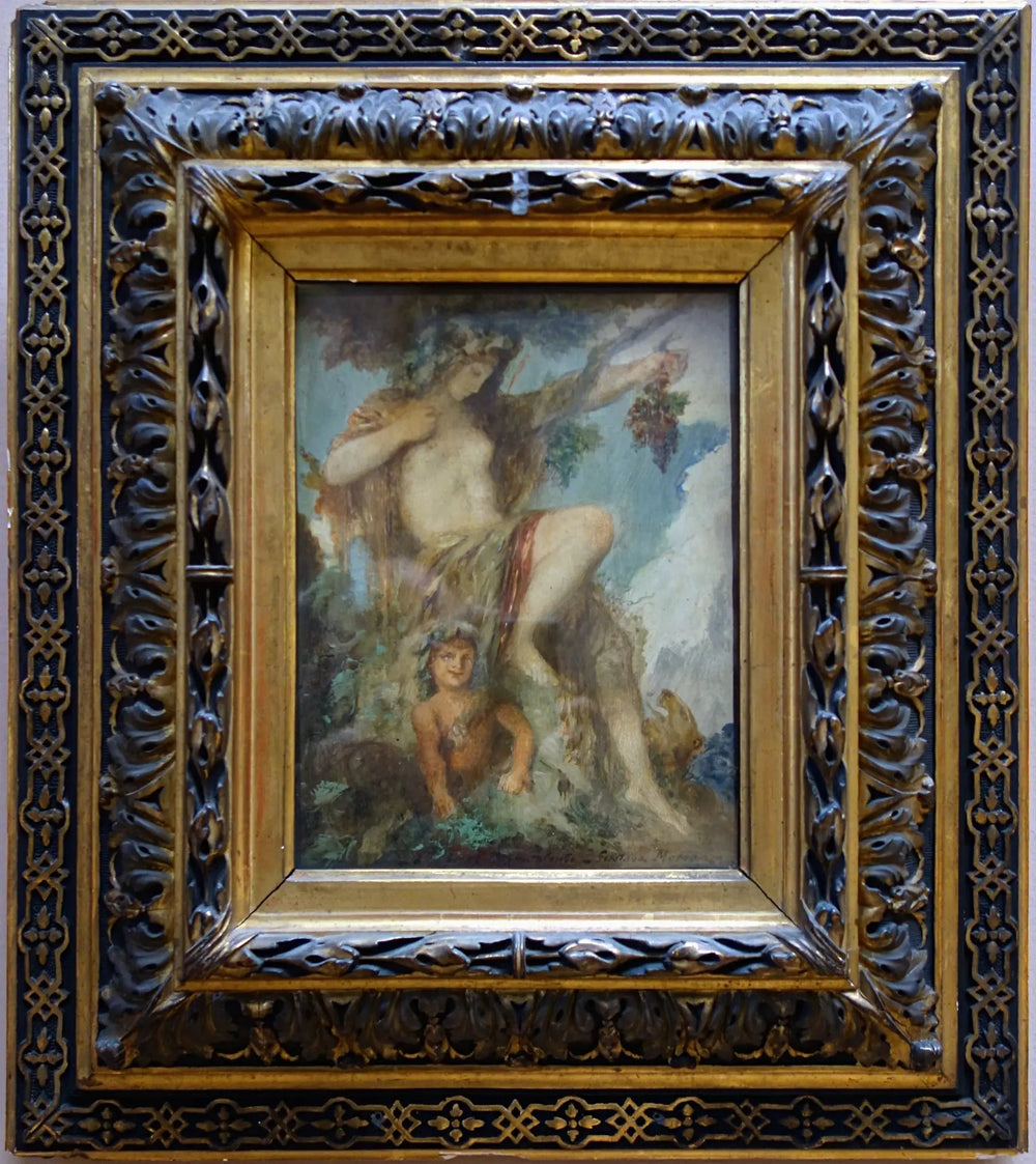 Érigone - Gustave Moreau image 1 copie de tableau peinte à la main
