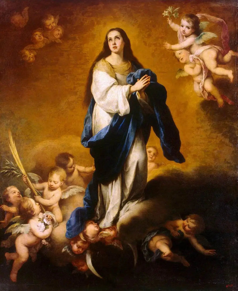 एसकिलाचे इमैकुलेड कंसेप्शन - बार्टोलोमे़ Esteban Murillo