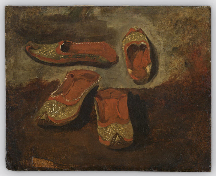चप्पल अध्ययन - Eugène Delacroix